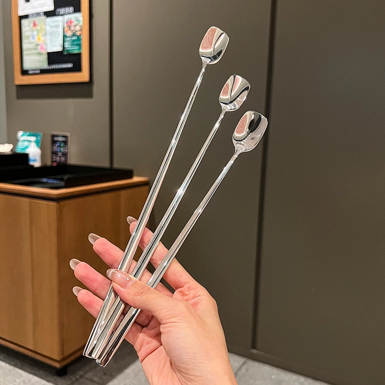 Roestvrijstalen menglepel