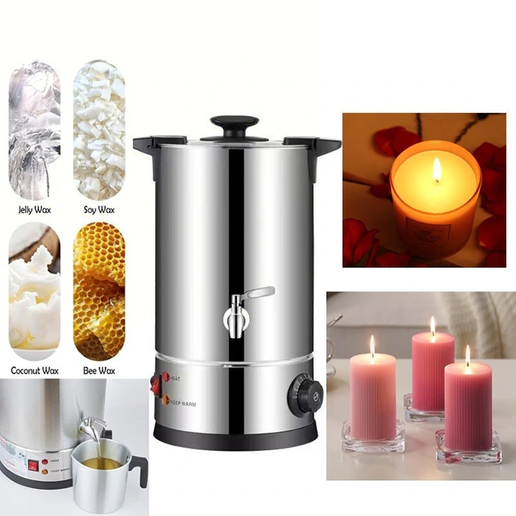 Apparatuur voor het smelten van was